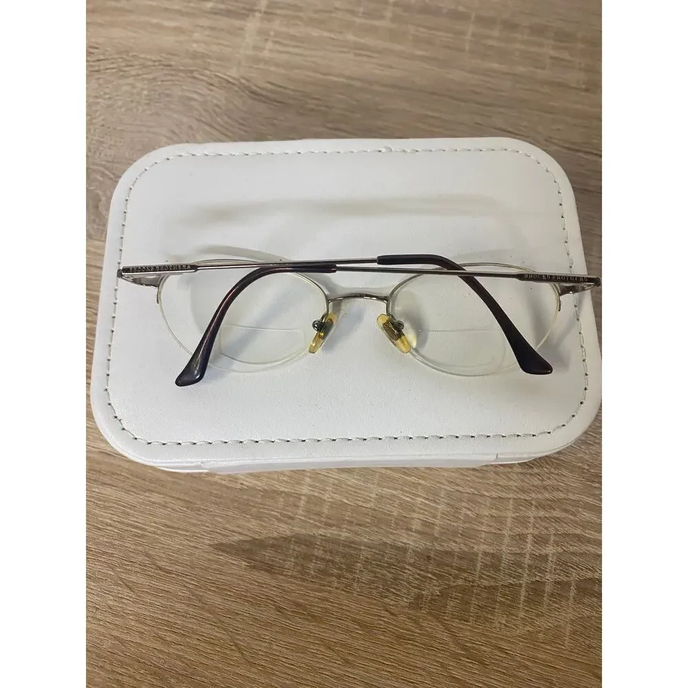 Brooks Brothers BB211 Eyeglass Frames Gold Oval 51-19-135 Made in Japan
